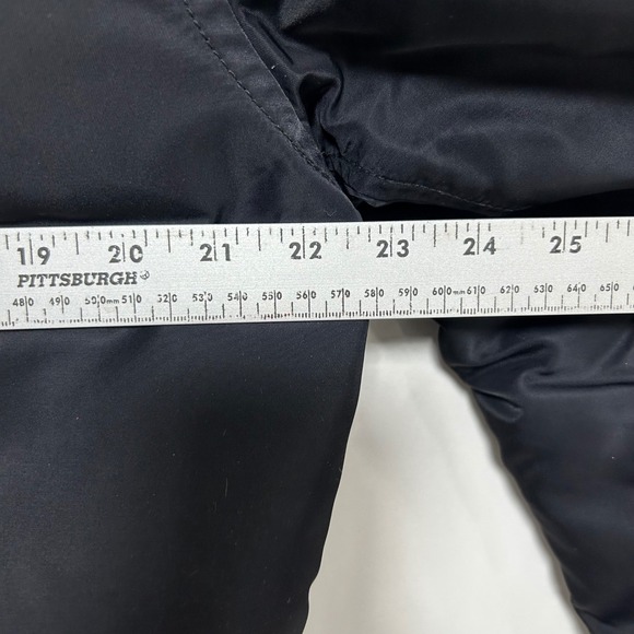 Denim & Supply Ralph Lauren Down Snorkel Flight Jacket Black Faux Fur L (Fits M) - Picture 5 of 16